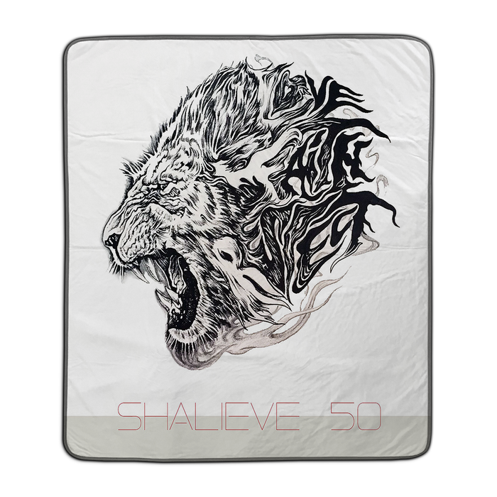 Corey Pane Collection Pixel Fleece Blanket - You Custom