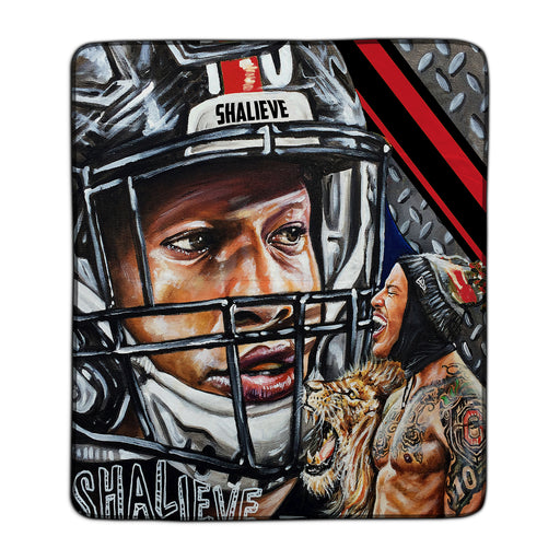 Cory Pane / Ryan Shazier Pixel Fleece Blanket - You Custom