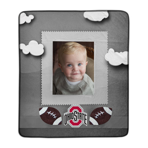 Ohio Baby Pixel Fleece Blanket - You Custom