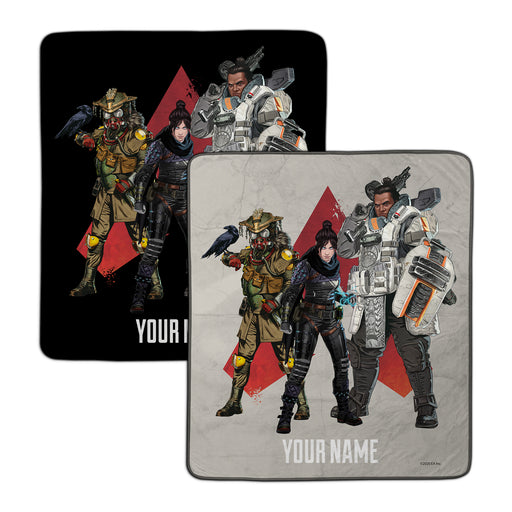Apex Legends Change The Game Pixel Fleece Blanket - You Custom