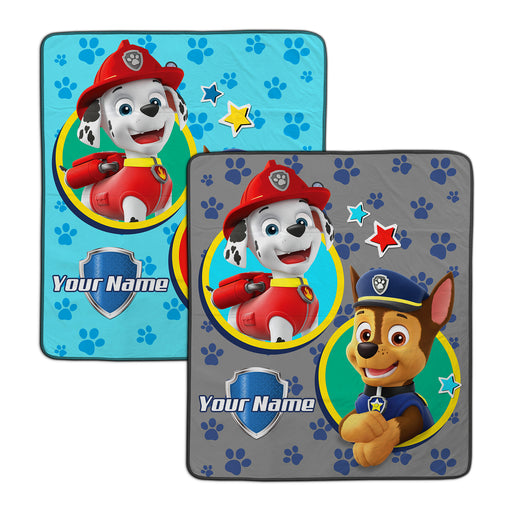 Paw Patrol Circle of Pups Pixel Fleece Blanket - You Custom