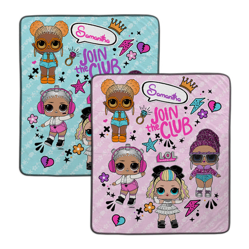 LOL Surprise! Join The Club Pixel Fleece Blanket - You Custom