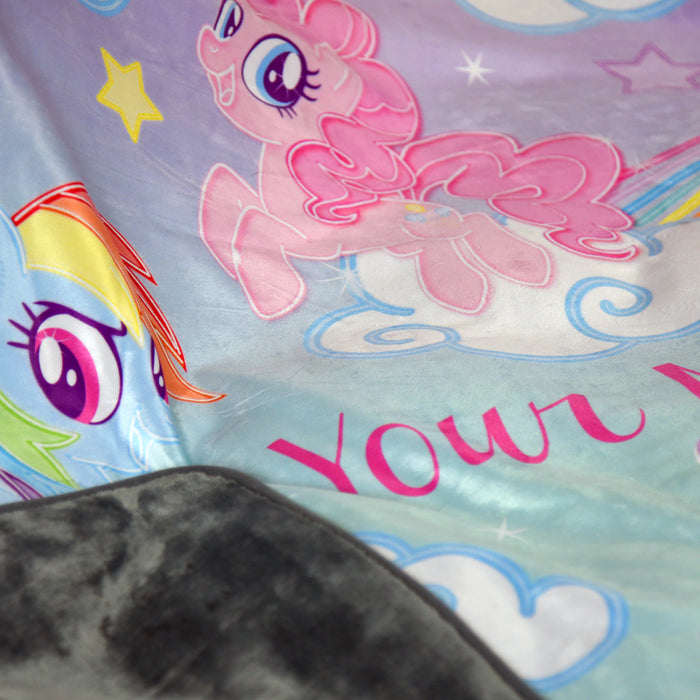 My Little Pony Sparkle Dream Repeat Pixel Fleece Blanket - You Custom